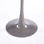 31.5" Grey Colour Top Tulip Table Mid-Century Dining Table For 2-4 People With Round Mdf Table Top, Pedestal Dining Table, End Table Leisure Coffee Table-526882396-526882397