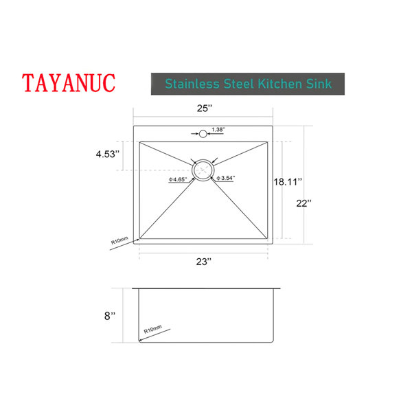 Dimensions du produit