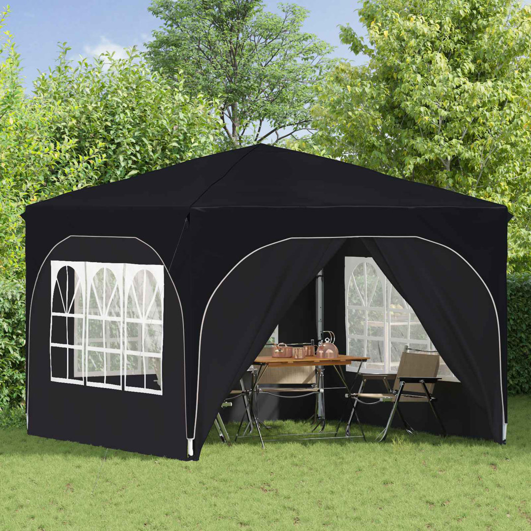 Vidaxl Pop-Up Party Tent 210D Oxford With Silver Coating
