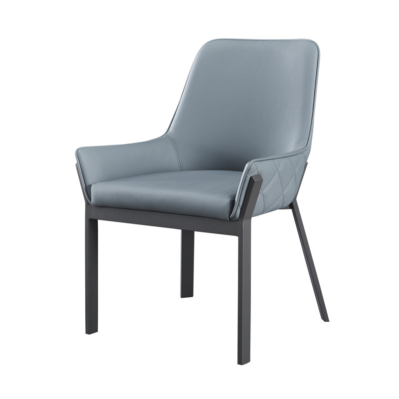 Chaise Mc Venice gris foncé, Gris clair