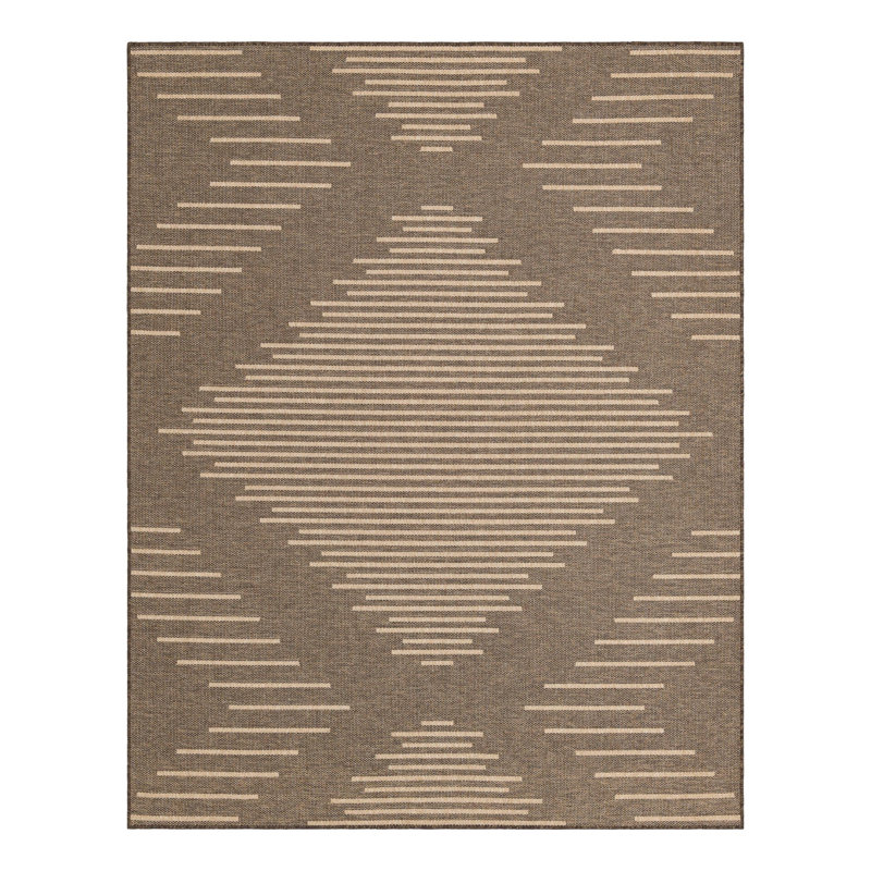 Geometric Indoor Rug, Rectangle 7'10" x 10'