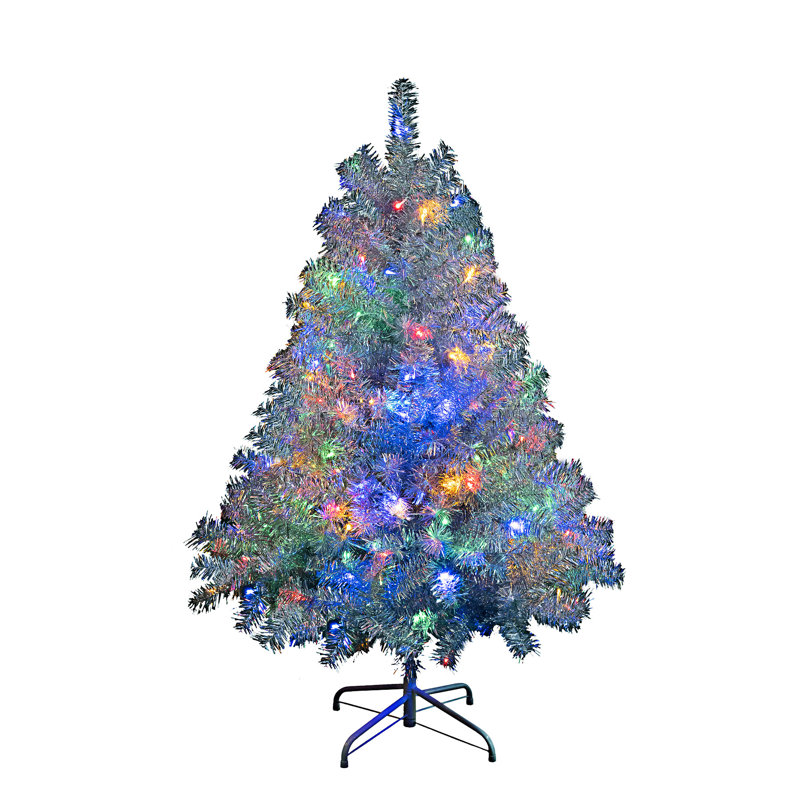 Arbre de Noël artificiel pré-éclairé, 4'
