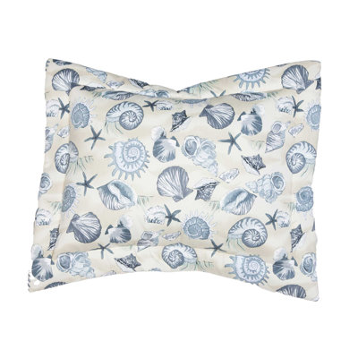 Seashells China Std Pillow Sham