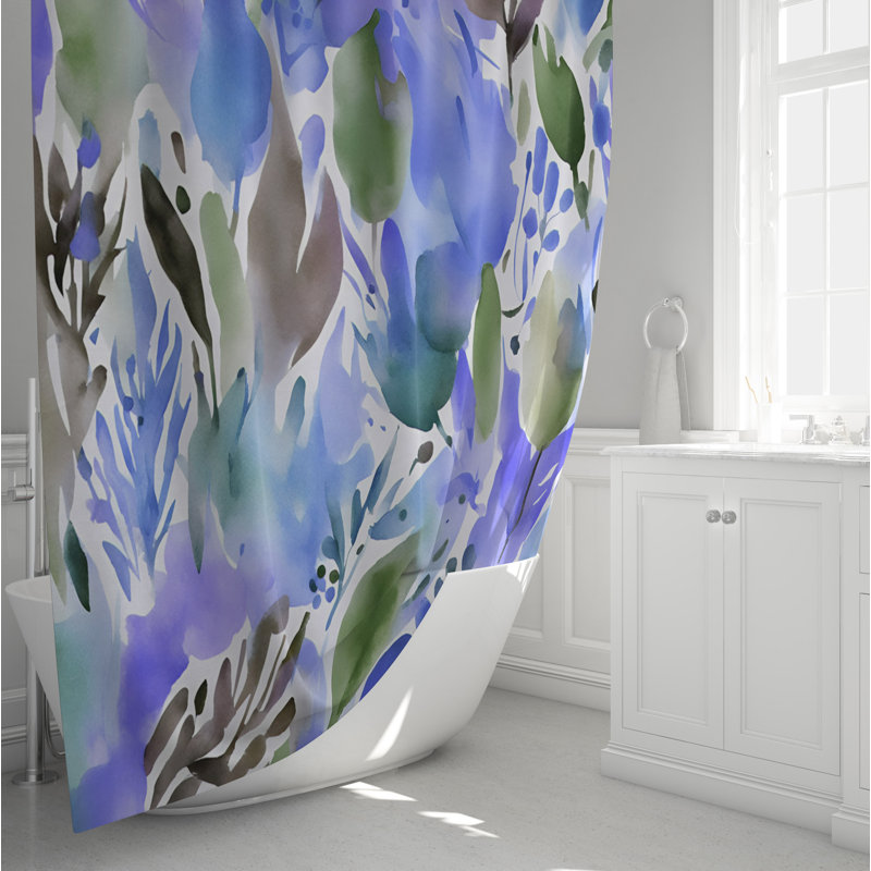 Rideau de douche Malerie, H 72 po x l 70 po