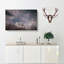 Stars Above The Himalayas In Abstract - Wrapped Canvas-55339801