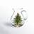 Spode Christmas Tree Glass Pitcher 6 Pt/9"