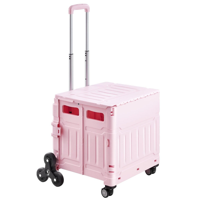 Chariot utilitaire pliable avec roues d'escalade