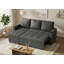 3 Seater Linen Blend Sofa Bed-822452266
