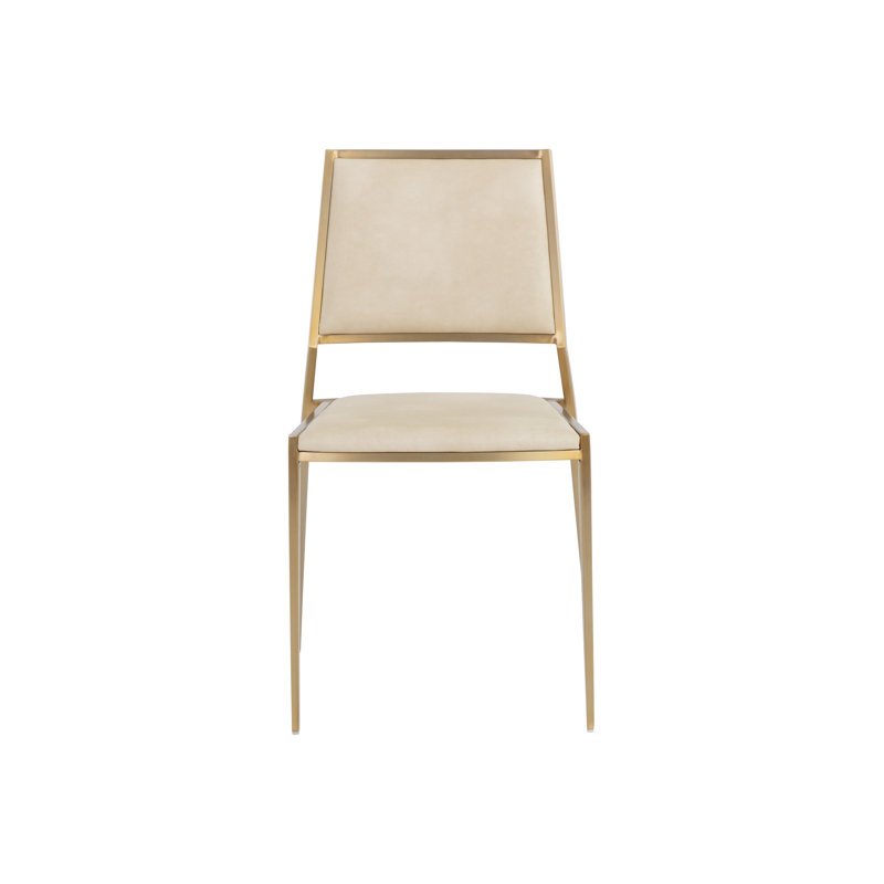 Odilia Upholstered Dining Chair, Cream