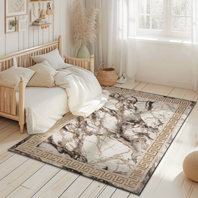 Tapis moderne abstrait abstrait Tabernash