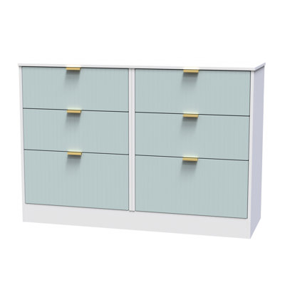 Berklie 115cm W 6 - Drawer Chest of Drawers