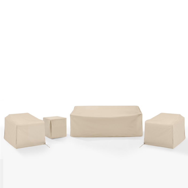 Furniture Covers Outdoor Conversation Set Cover, Tan