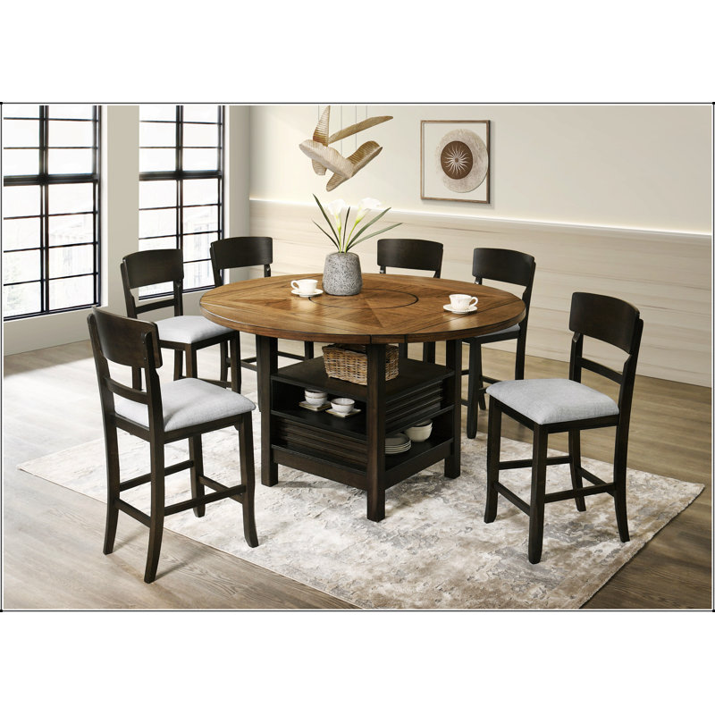 Chaise de salle à manger rembourrée 2pc