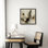 Art mural sur toile encadrée, impressions murales texturées abstraites colorées pour chambre à coucher - 24 po x 24 po
