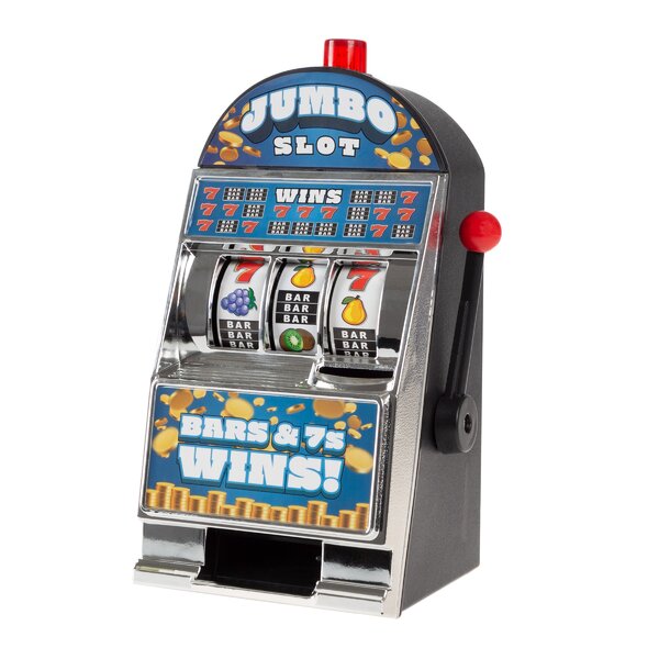 trademark global inc jumbo slot machine bank