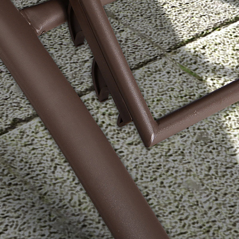 Chaise longue d'extérieur en osier Luxury