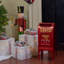 Décoration de Noël boîte aux lettres en métal - 16 po