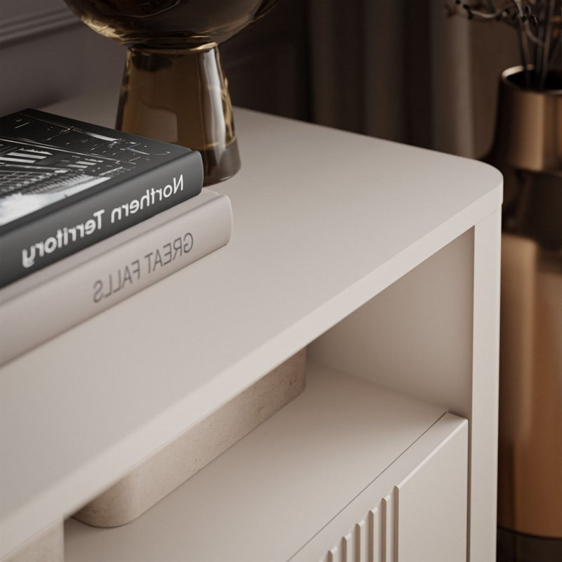 TV-Cabinet ELYSIA with drawers, cashmere
