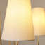 Lustre 6 lumières à intensité variable de style bougie avec hauteur réglable
