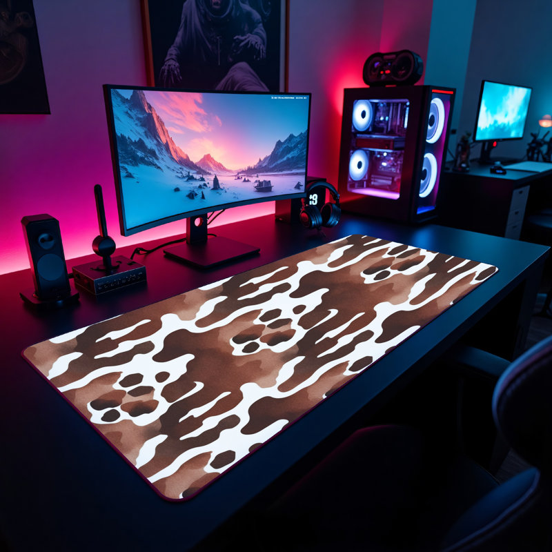 Polyester Desk Pad, 31.5x15.5