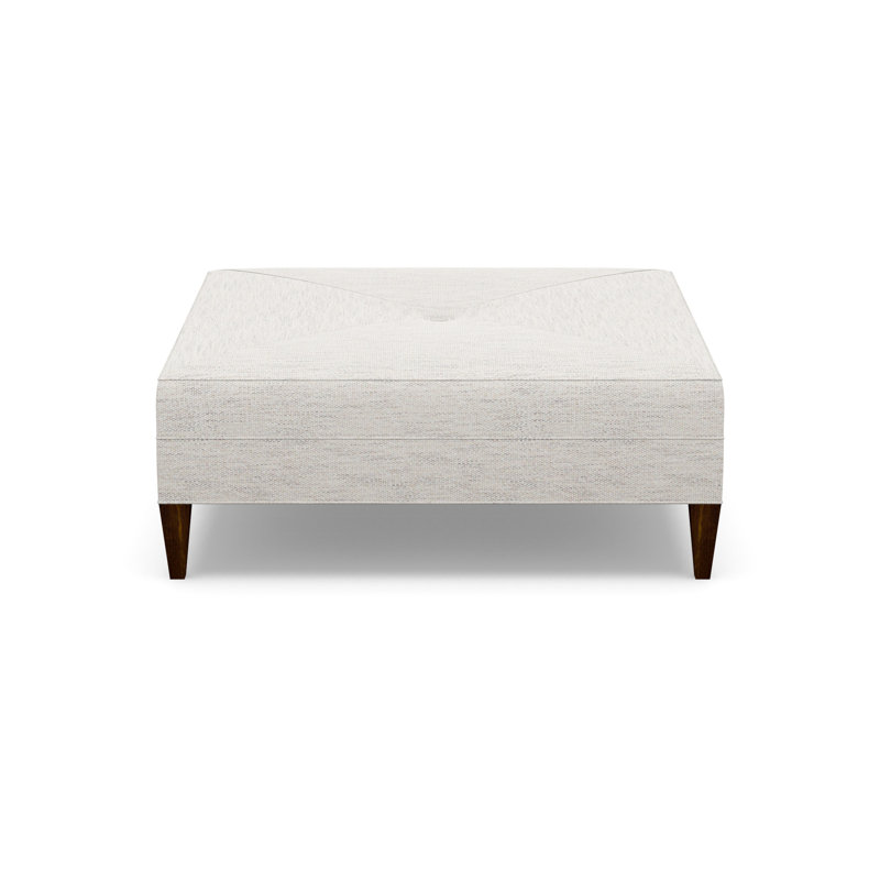 Square Ottoman, Walnut, 3906-73