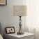 Camellia 19.3 IN crystal table lamp with touch control and USB