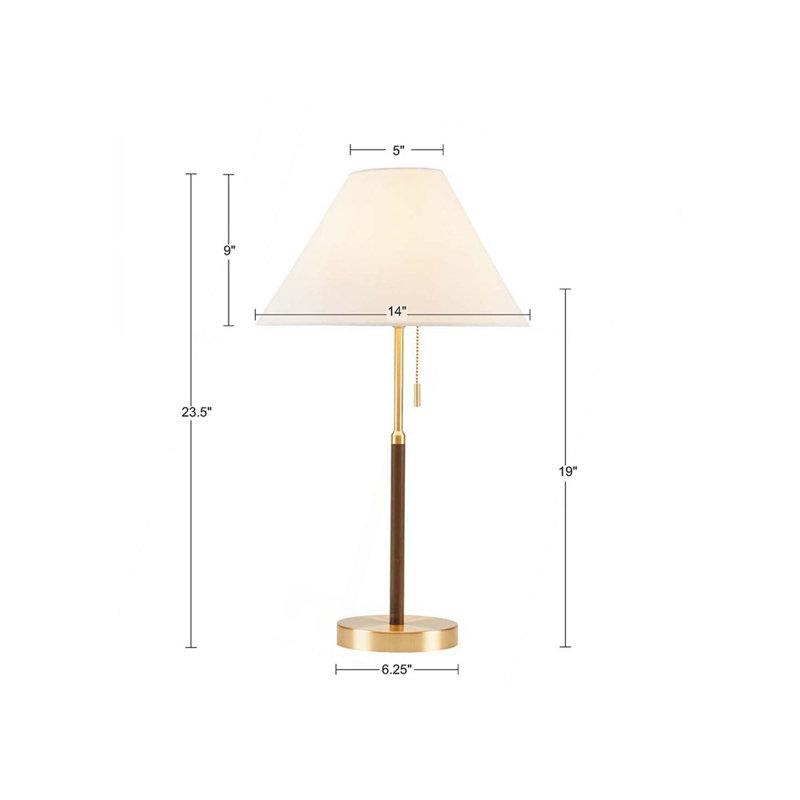 Lampe de table deux tons