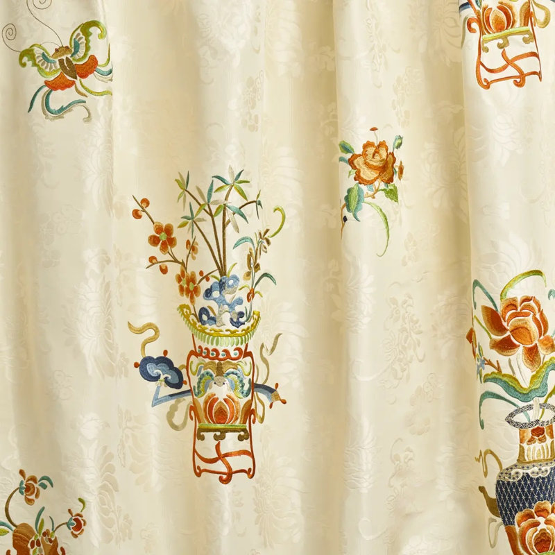Perennial Favorites Ming Embroidery Fabric