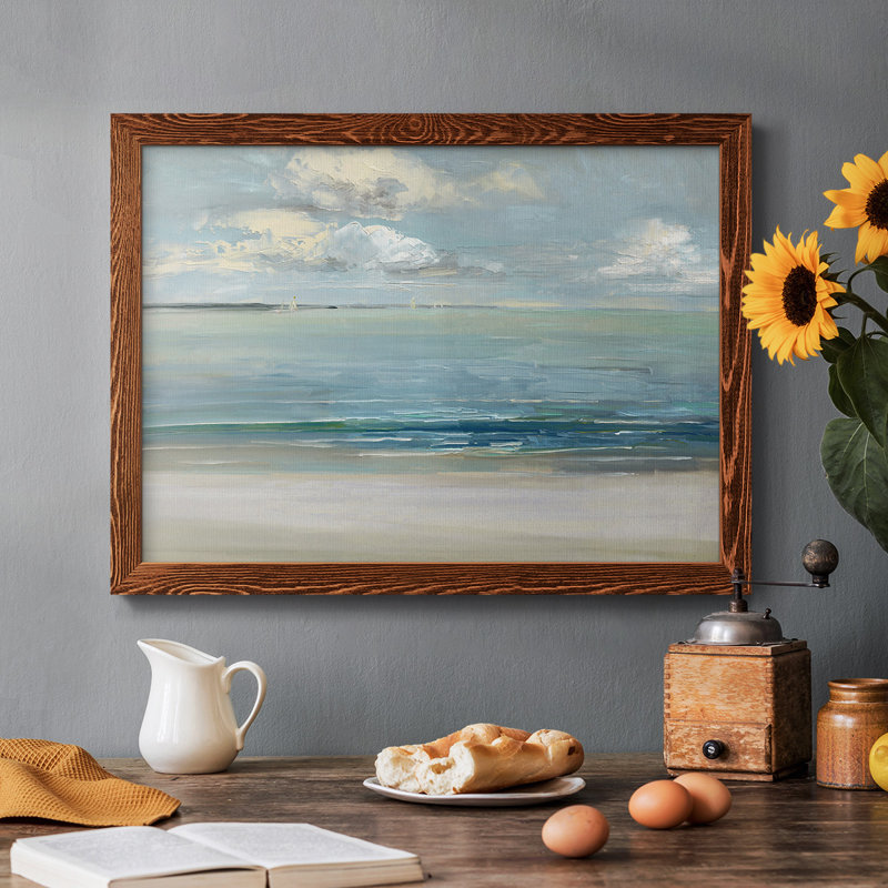 Across The Sound, reproduction d'art sur toile, Érable, H 26 po x l 38 po