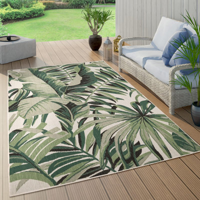 Tapis intérieur / extérieur en polypropylène tissé à plat à la machine Lanoue