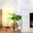 48'' Brown LED Column Floor Lamp