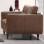 Ensemble de salon configurable en cuir Chewton Mendip