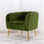 Hayler Velvet Barrel Chair