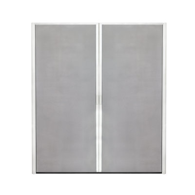Écran rétractable pour porte double