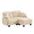 Chenille beige sélectionné