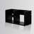 3 Compartment Paulownia Wood Desktop Organizer, Multi Open Cubby Desk Storage Shelf for Books Stationery Office Bedroom Minimalist Decor