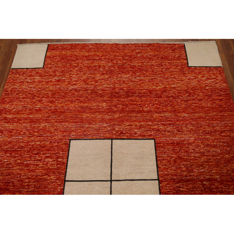 Tapis géométrique Gabbeh Kashkoli