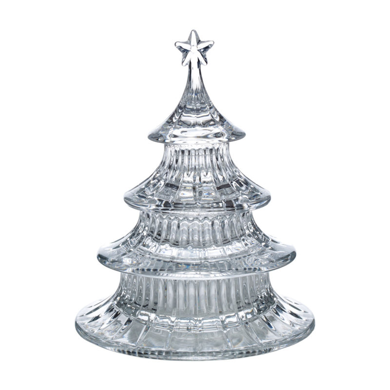 Celebrations Holiday Treats Staking Tree Candy Dish Boxed, 8.5 Inch