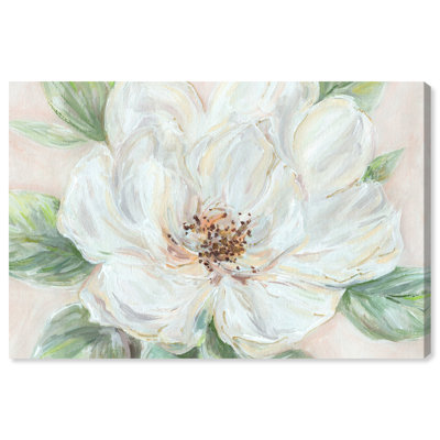 Bloom Romance - Impression sur toile grand format à motifs floraux et botaniques d'Ira Comleva par Art Remedy, montée sur châssis, 81 x 54