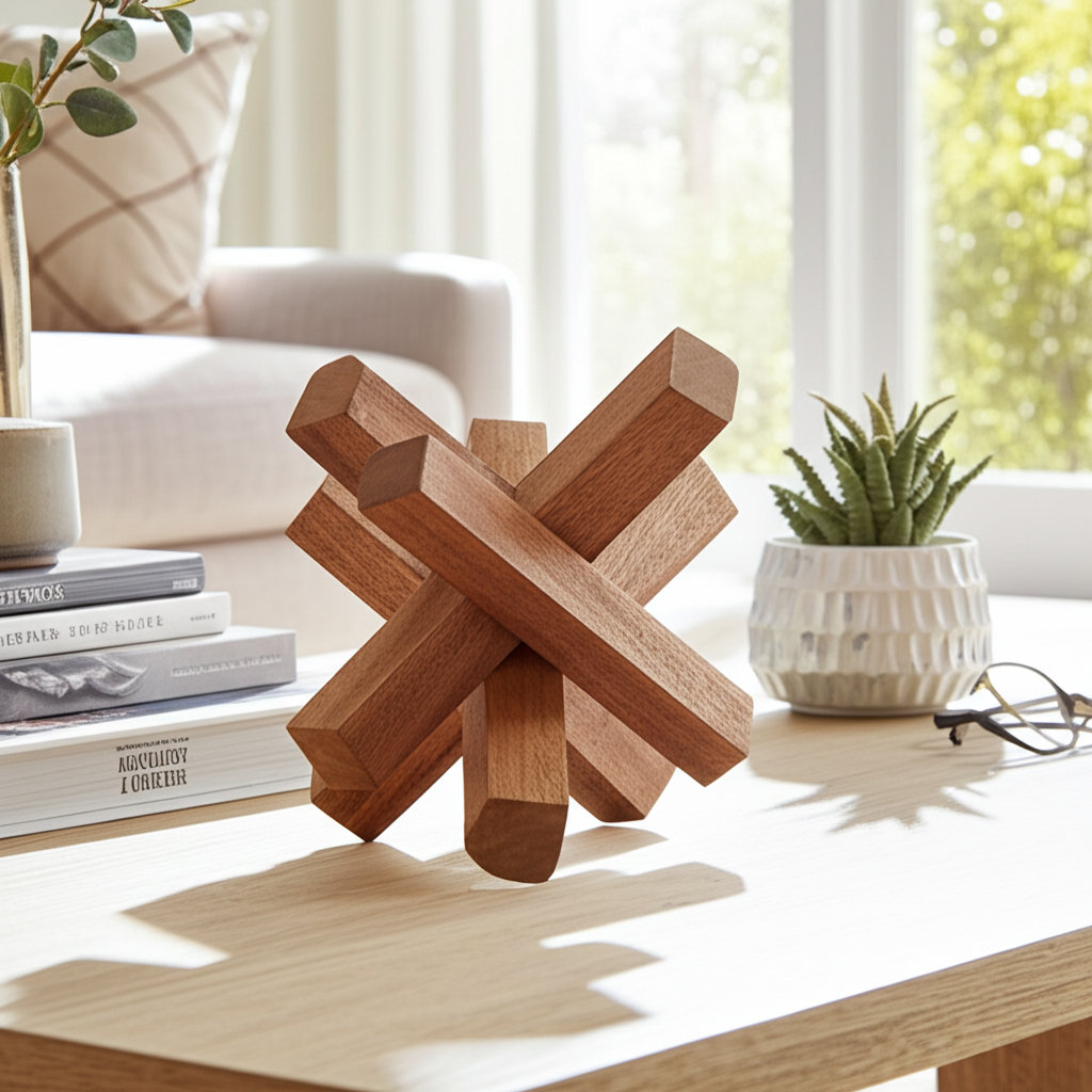Kesya Wood Decorative Object
