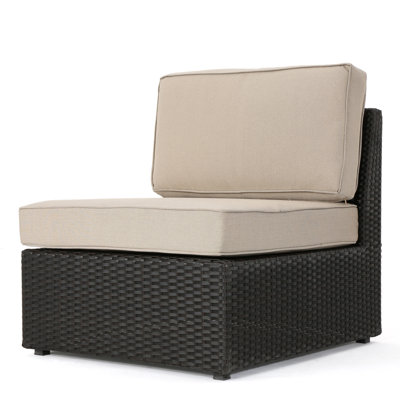 SANTA CRUZ ARMLESS CHAIR