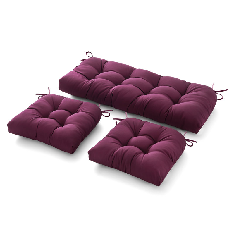 Outdoor 5'' Seat / Back Cushion, Purple