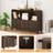 Guinna 6-Cube 3-Door Wood Bookcase-246873506