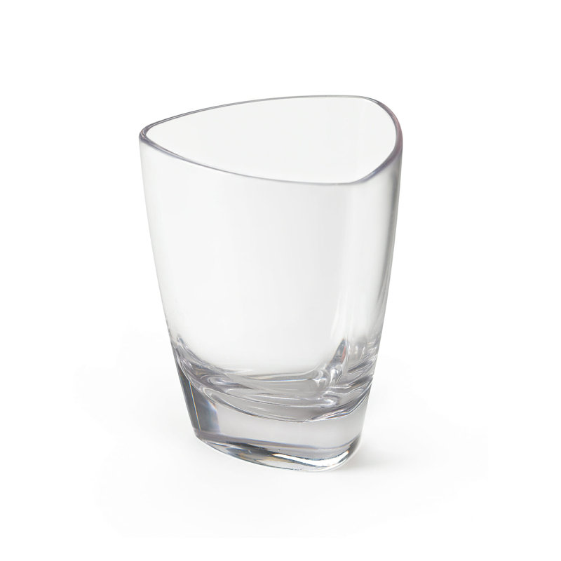 GET SW-1434-CL BPA-Free Plastic Triangle Shaped Dessert Shooter Cup, 3 Ounce, Clear (Set of 12)
