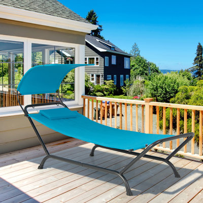 Chaise longue simple avec coussins 95,5 "Dawnella