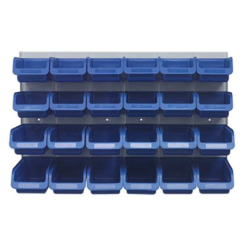 Raye 39.4cm W Plastic Storage Rack