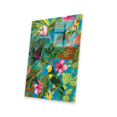 " Exotic Parrot Vintage Jungle " by UtArt