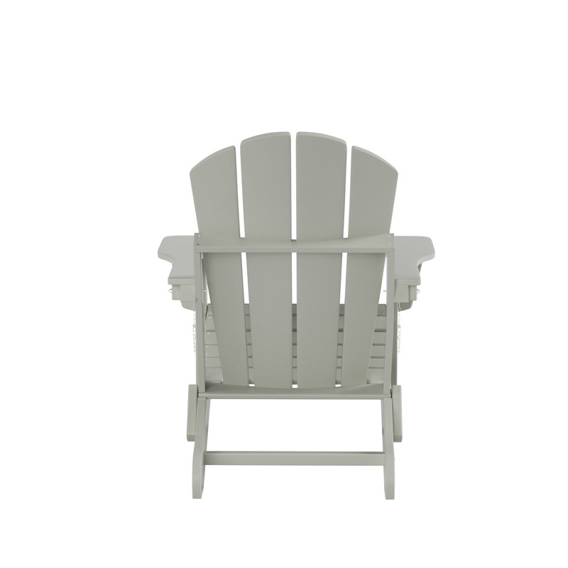 Chaise Adirondack pliante Laguna, Gris