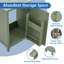 Petit meuble-lavabo moderne avec lavabo en céramique et beaucoup de rangement-667119325