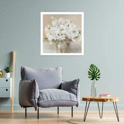 Art mural Tender White Blooms I